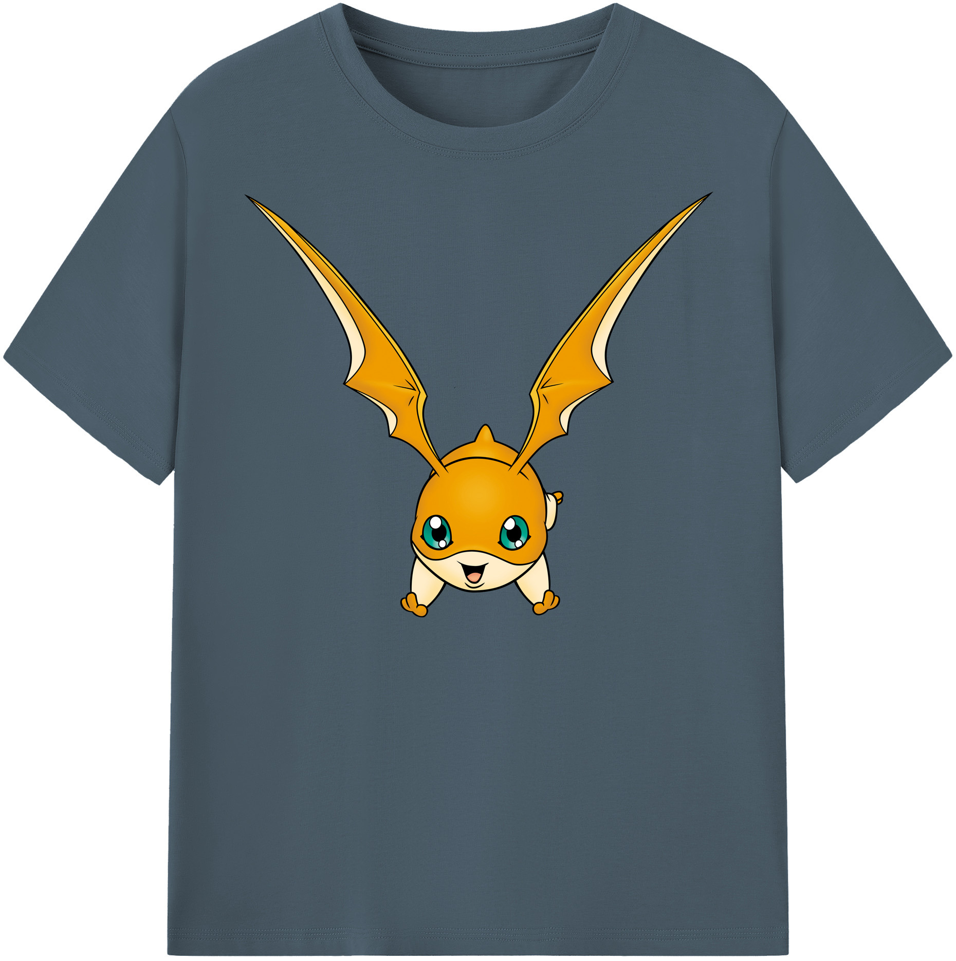 （画像用） Digimon デジタルモンスター/デジモン 綿100％半袖Tシャツ（フロントプリント）